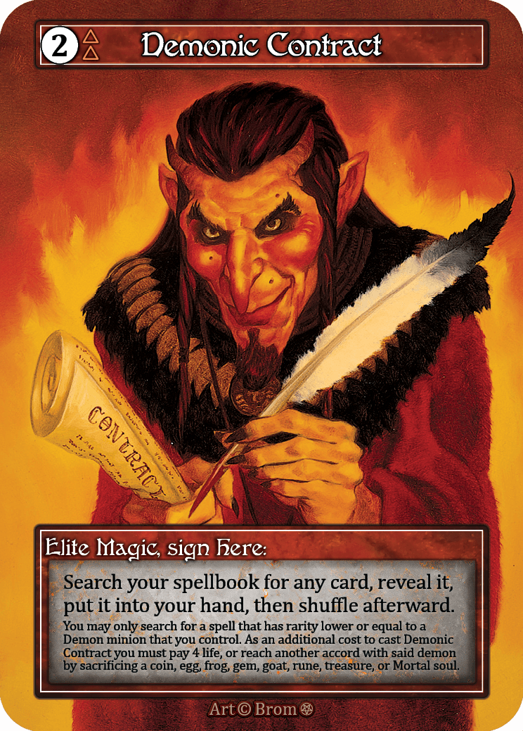 Demonic Contract (Foil)