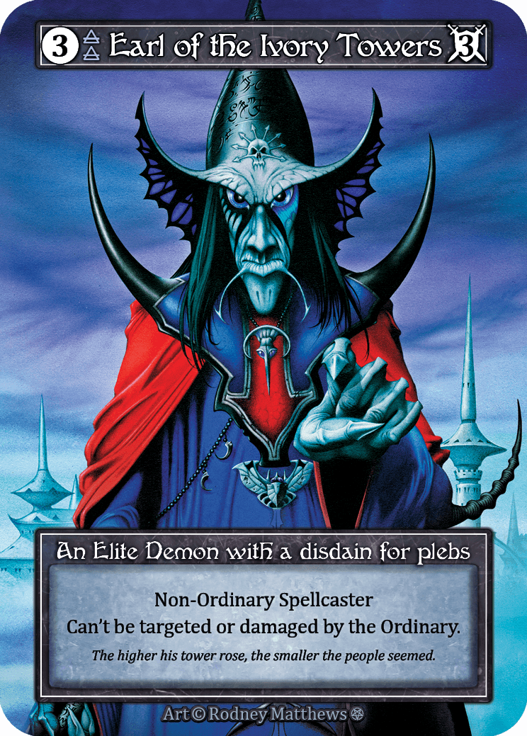 Earl of the Ivory Towers (Foil)