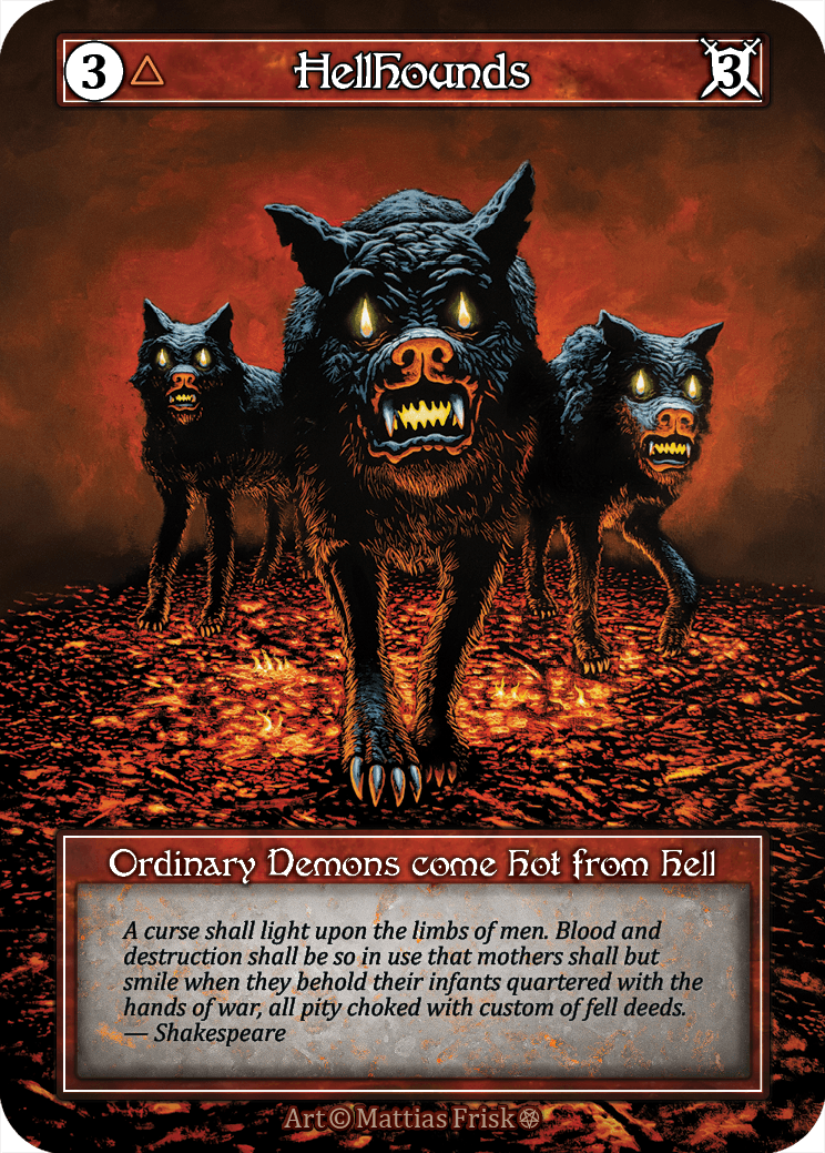 Hellhounds (Foil)