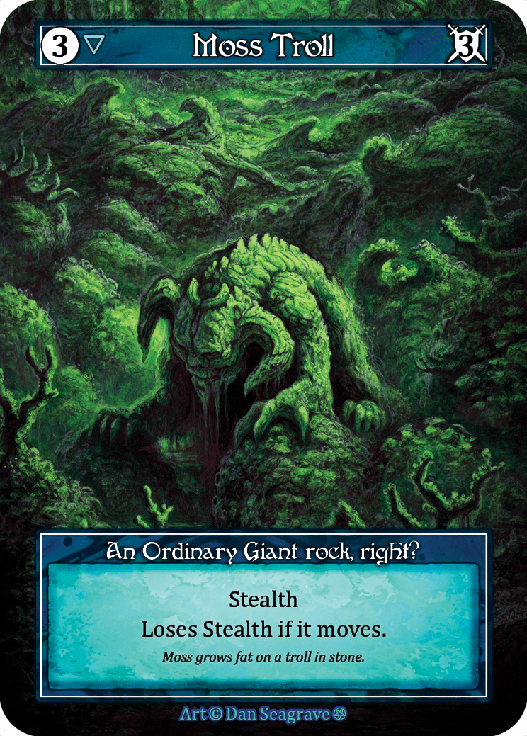 Moss Troll (Foil)