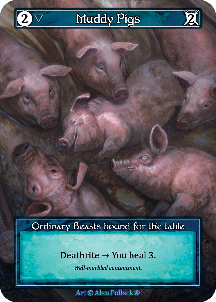 Muddy Pigs (Foil)