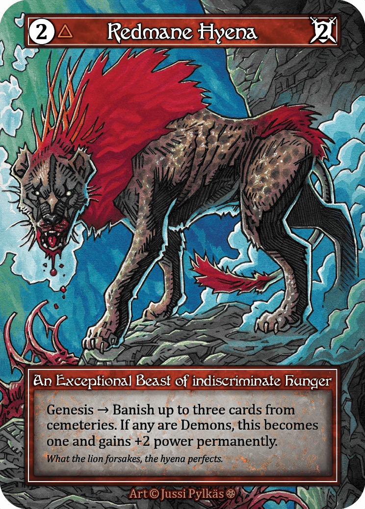 Redmane Hyena (Foil)
