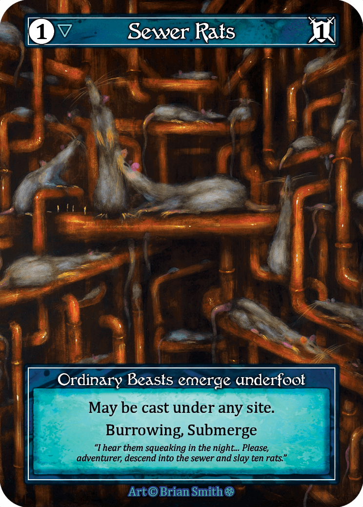 Sewer Rats (Foil)