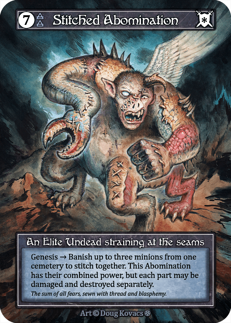 Stitched Abomination (Foil)