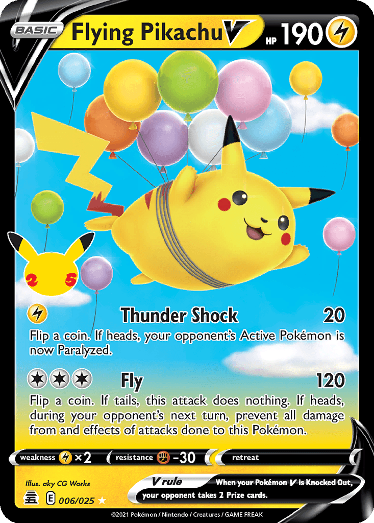 Flying Pikachu V (Holofoil • NM)
