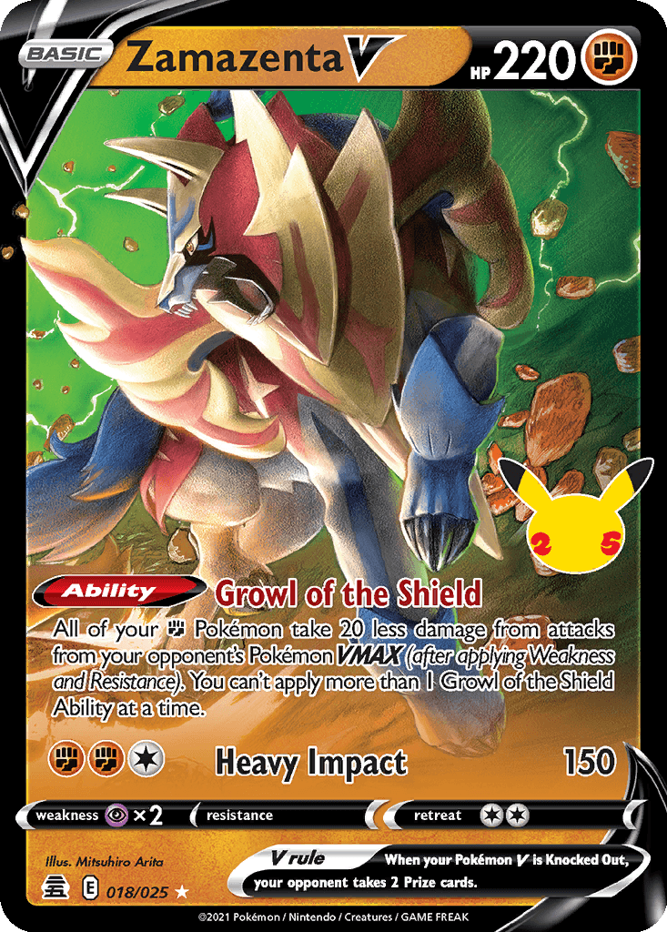 Zamazenta V (Holofoil • NM)