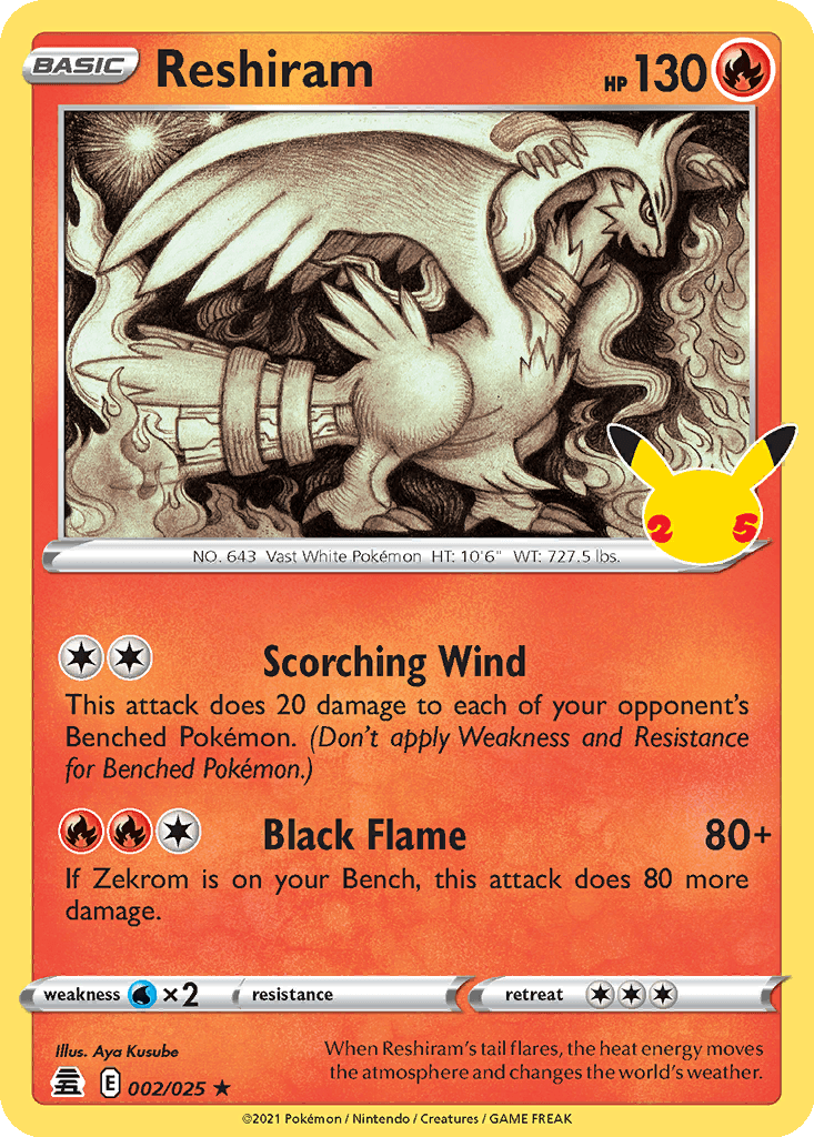 Reshiram (Holofoil • NM)