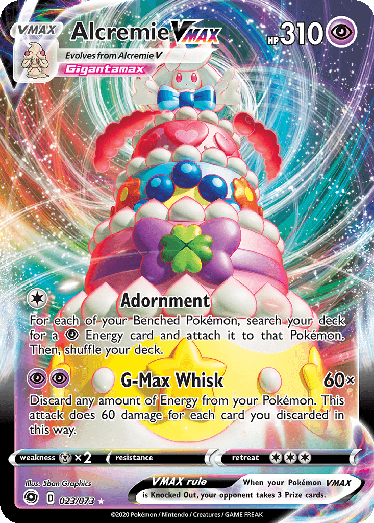Alcremie VMAX (Holofoil • NM)