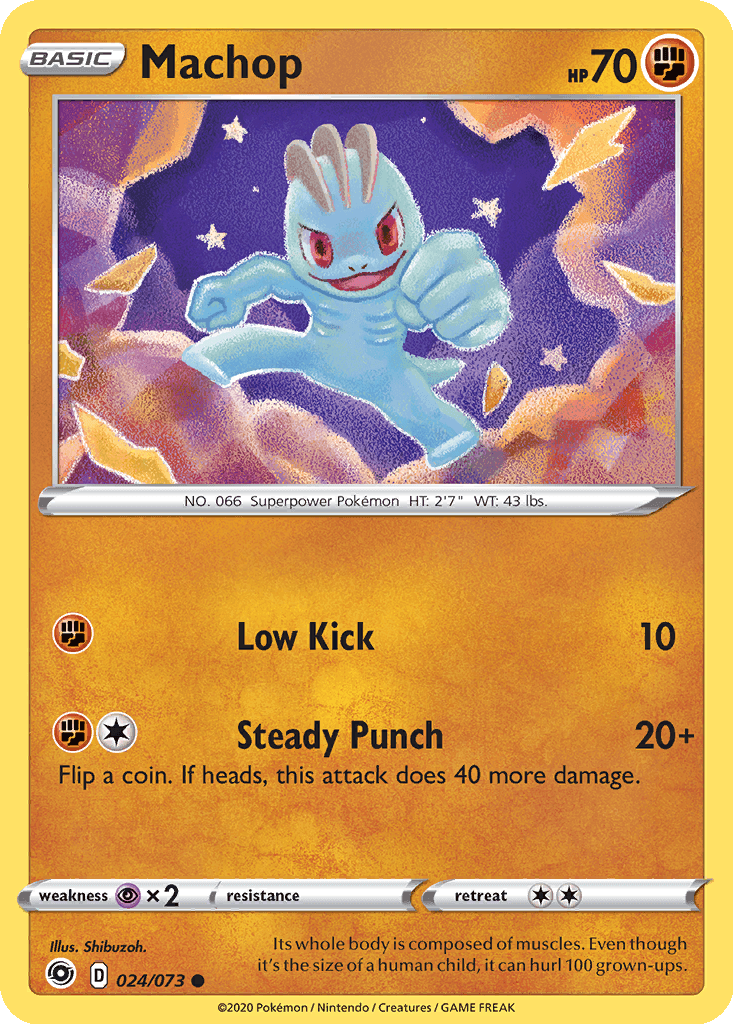 Machop (Reverse Holofoil • NM)