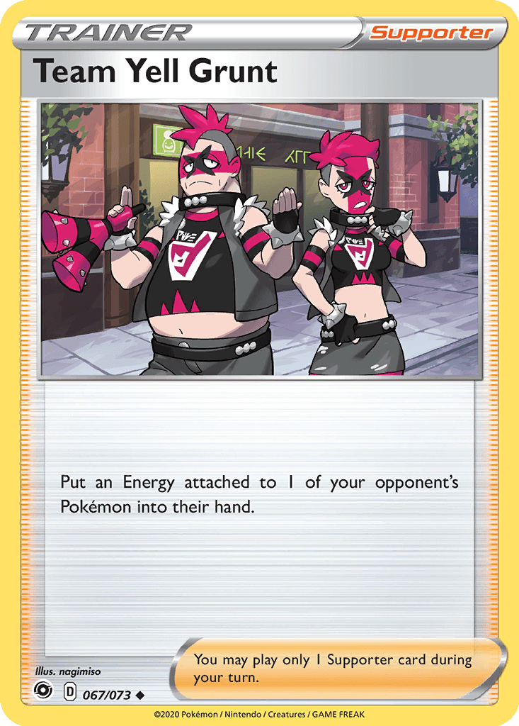 Team Yell Grunt (Reverse Holofoil • NM)