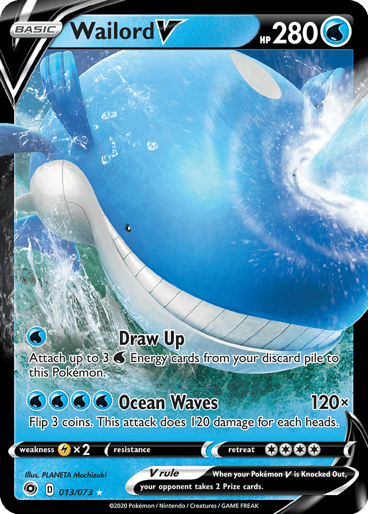 Wailord V (Holofoil • LP)