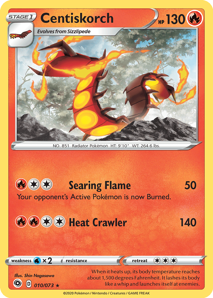 Centiskorch (Holofoil • NM)