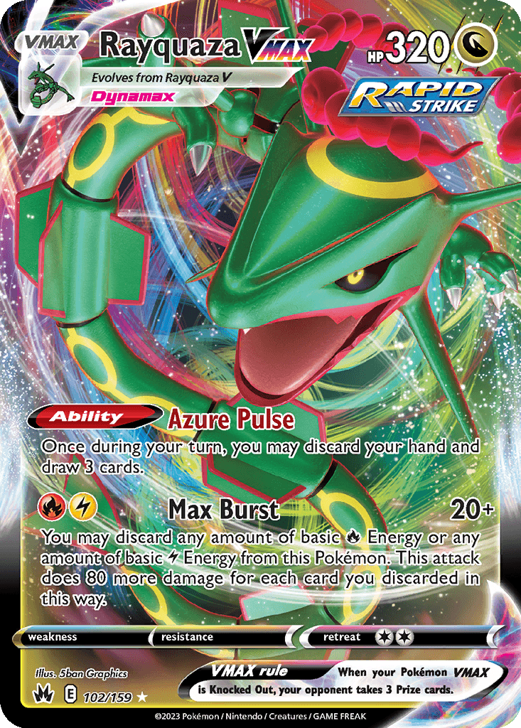 Rayquaza VMAX (102) (Holofoil • NM)