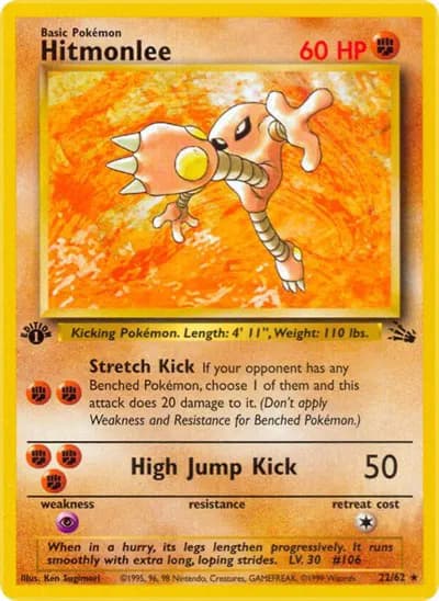 Hitmonlee (22) (1st Edition • NM)