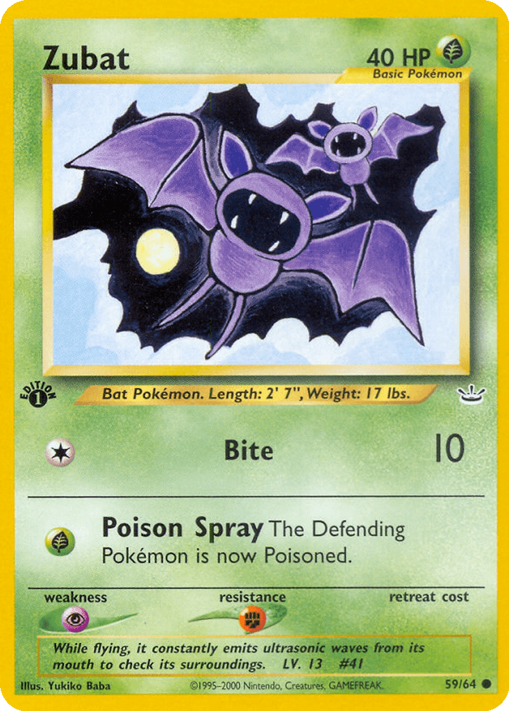Zubat (Unlimited • NM)
