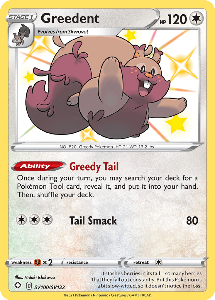 Greedent (Holofoil • NM)