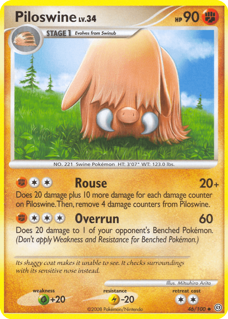 Piloswine (Normal • NM)