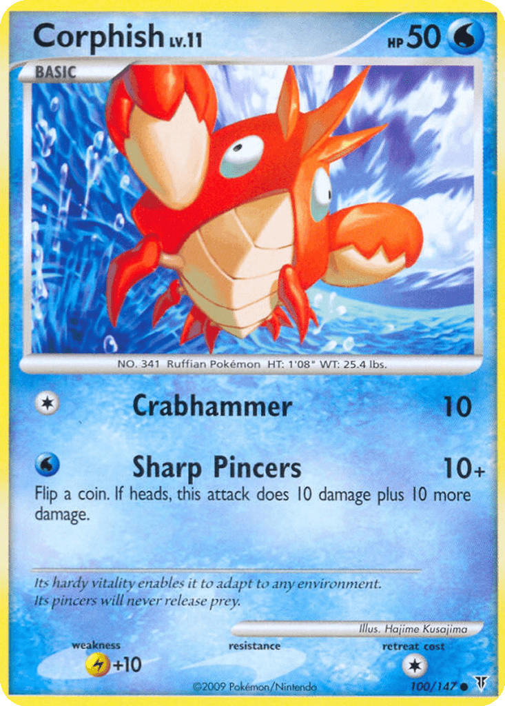 Corphish (Normal • NM)