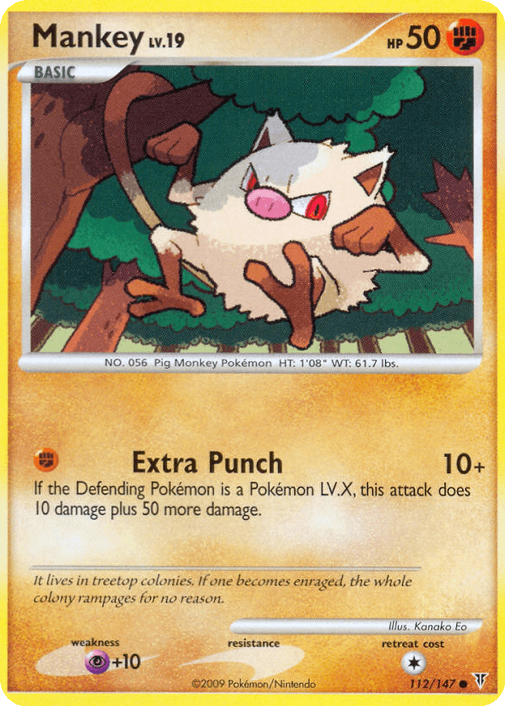 Mankey (Normal • NM)