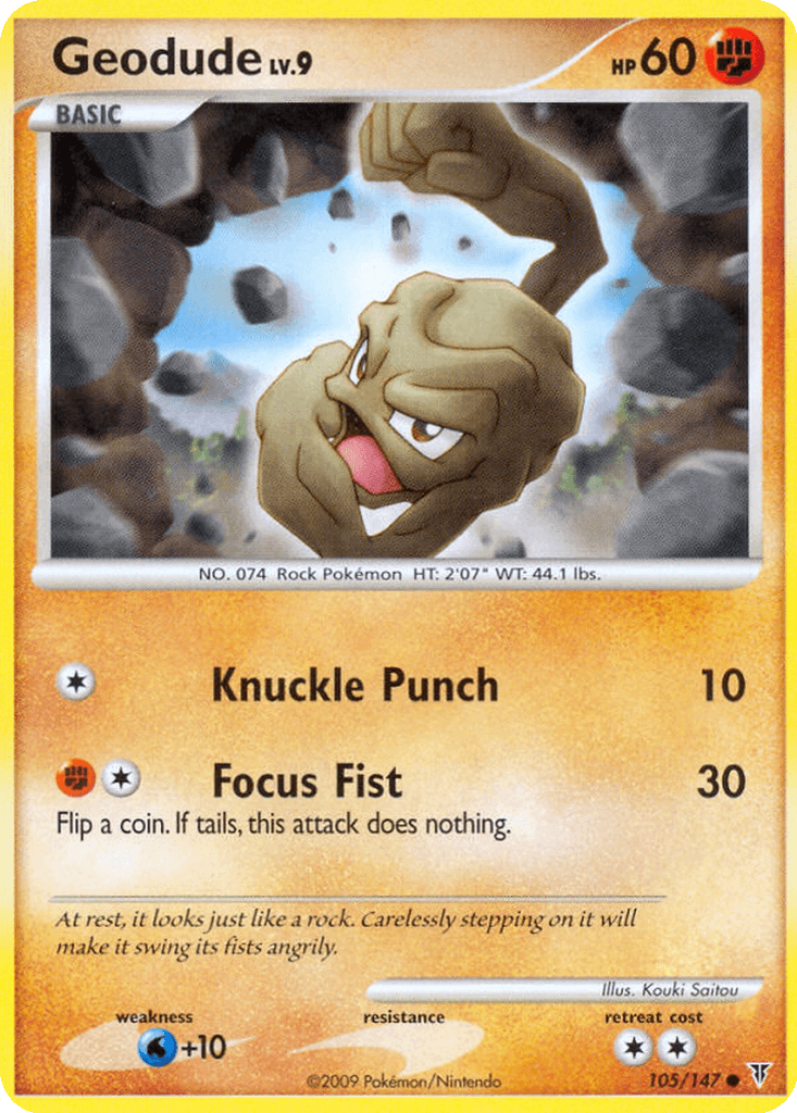 Geodude (Normal • NM)