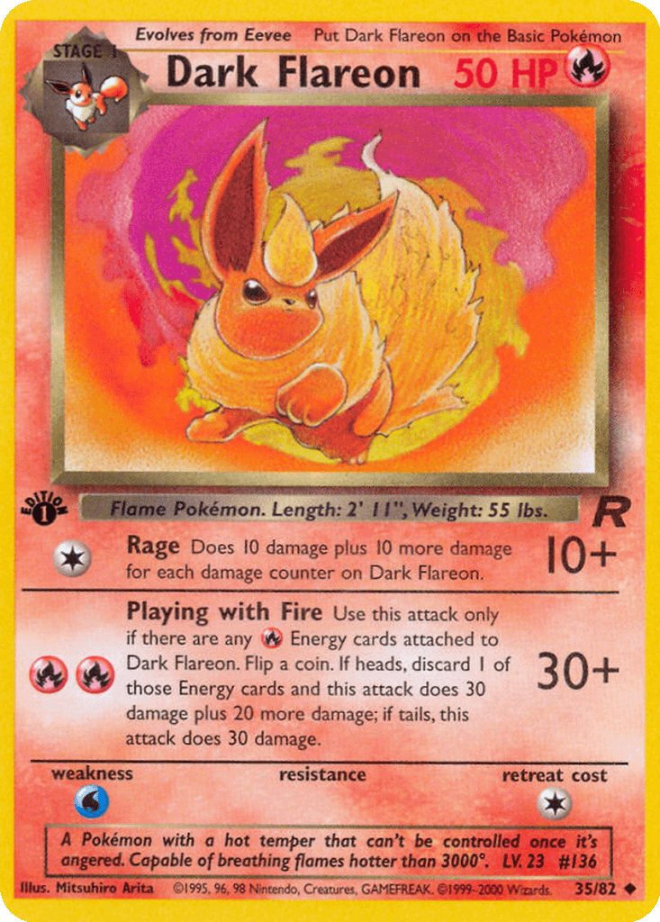 Dark Flareon (Unlimited • DMG)