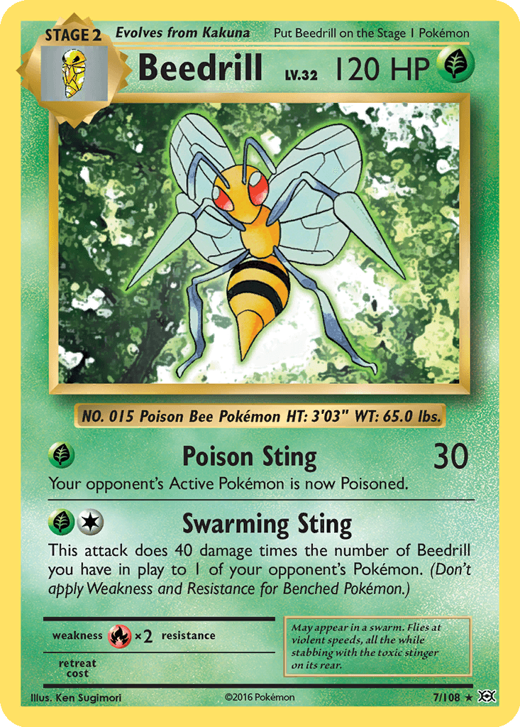 Beedrill (Reverse Holofoil • NM)