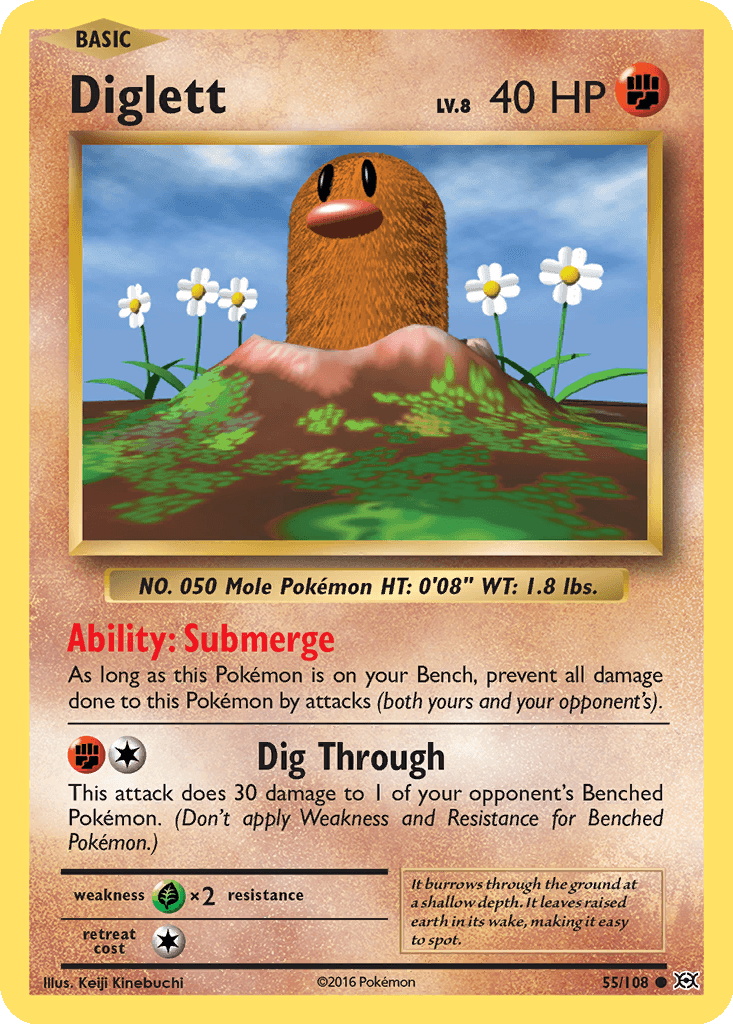 Diglett (Reverse Holofoil • NM)