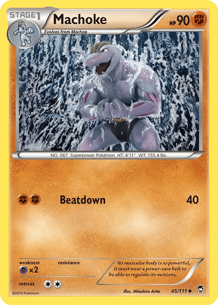 Machoke (Reverse Holofoil • NM)