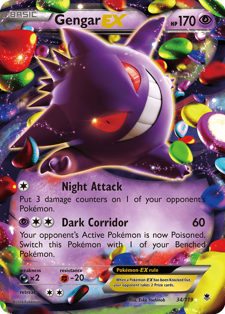 Gengar EX (Holofoil • MP)