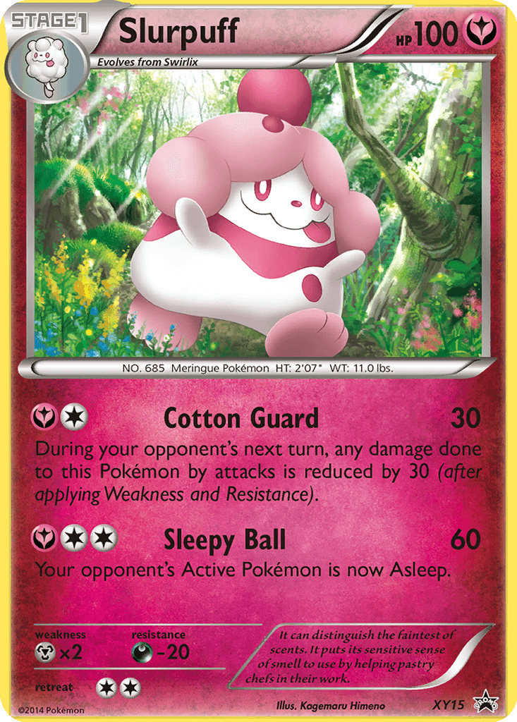 Slurpuff - XY15 (Holofoil • NM)