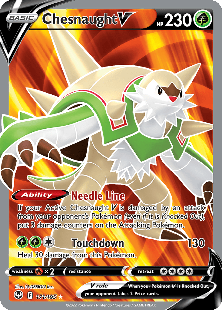 Chesnaught V (Full Art) (Holofoil • NM)