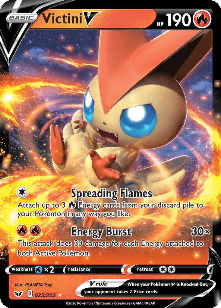 Victini V (Holofoil • NM)