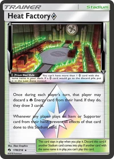 Heat Factory Prism Star (Holofoil • NM)