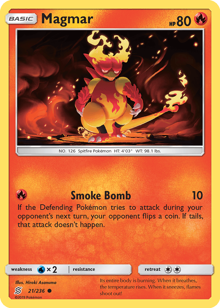 Magmar (Reverse Holofoil • NM)