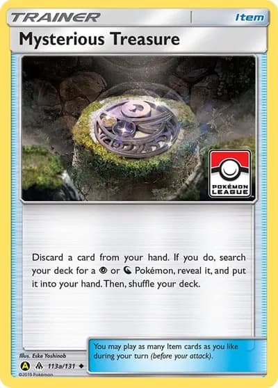 Mysterious Treasure - 113a/131 (Pokemon League) (Reverse Holofoil • NM)