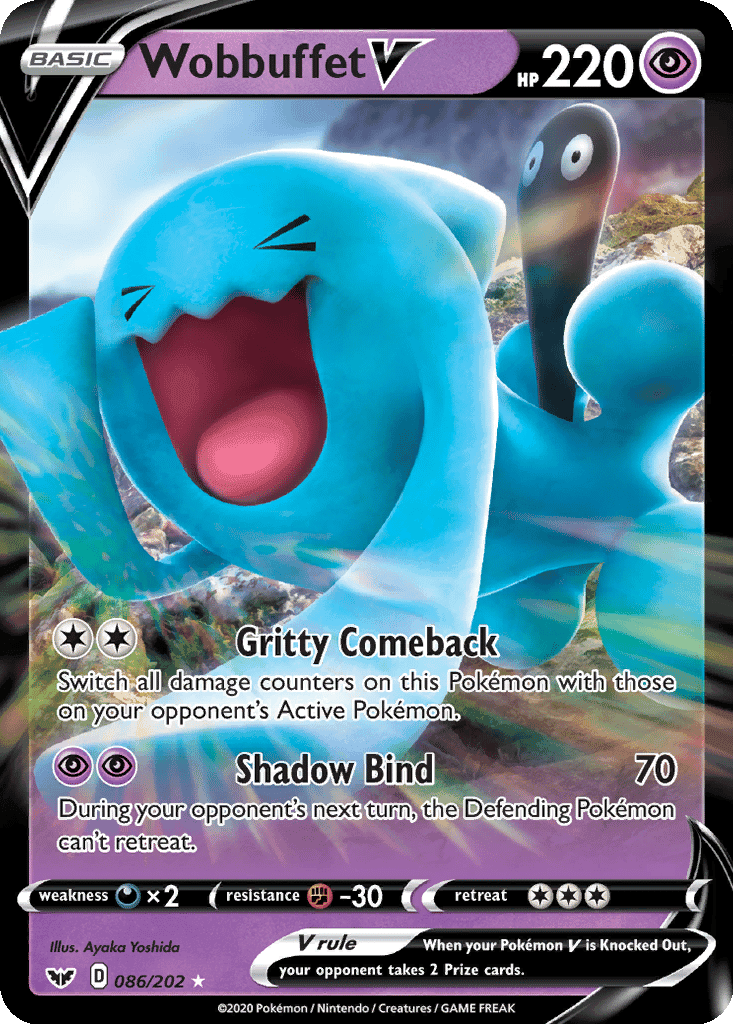 Wobbuffet V (Holofoil • NM)