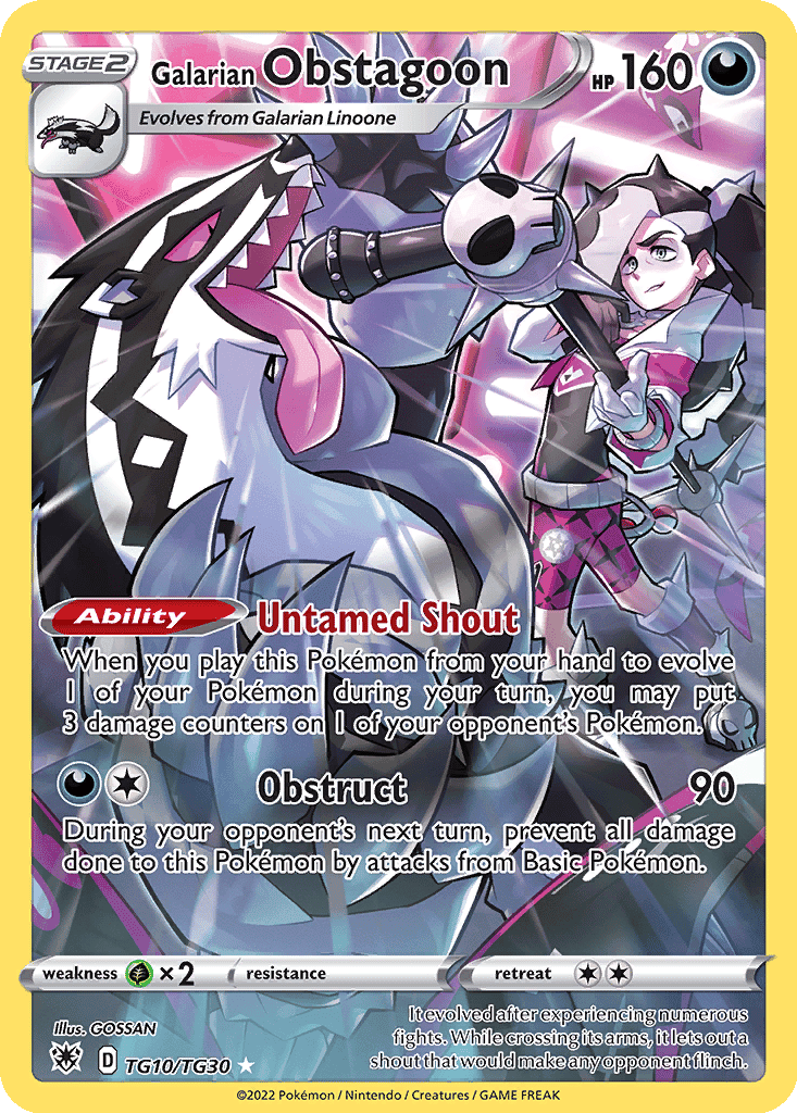Galarian Obstagoon (Holofoil • NM)