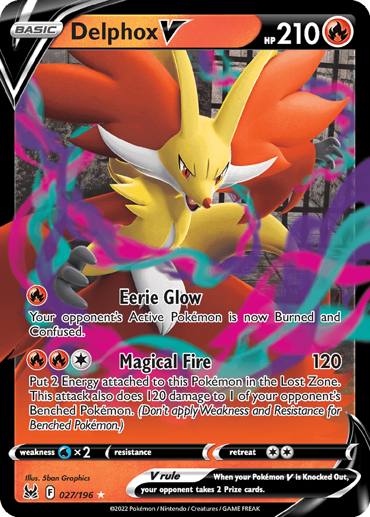 Delphox V (Holofoil • NM)
