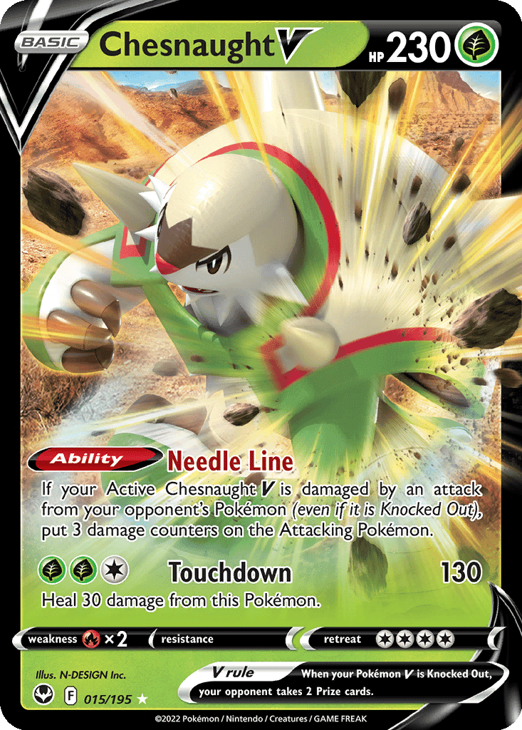 Chesnaught V (Holofoil • NM)