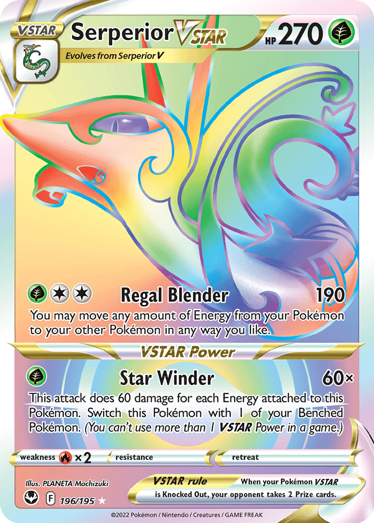 Serperior VSTAR (Secret) (Holofoil • NM)