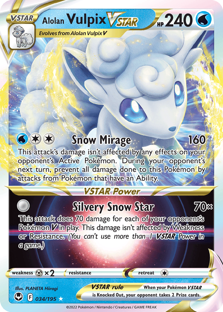 Alolan Vulpix VSTAR (Holofoil • NM)