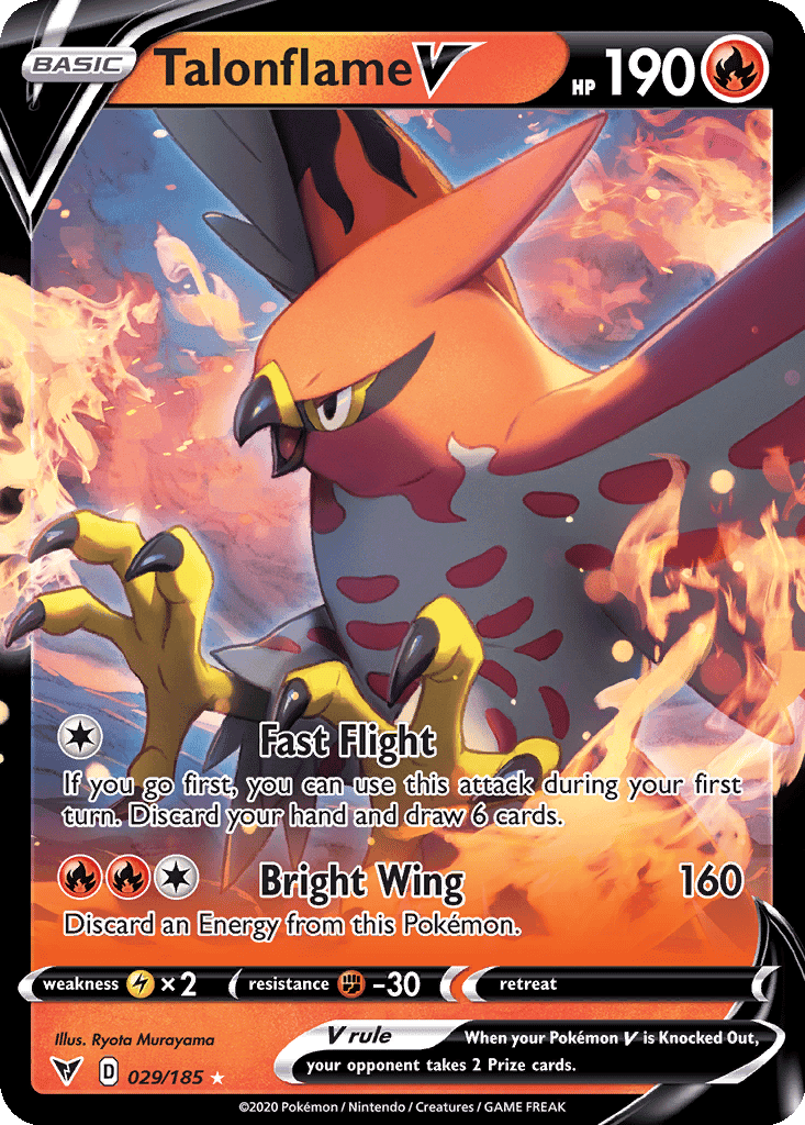 Talonflame V (Holofoil • NM)