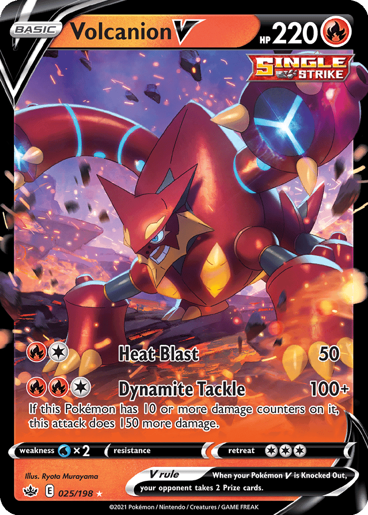 Volcanion V (Holofoil • NM)