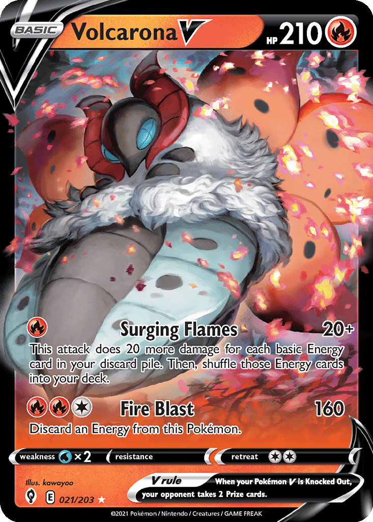 Volcarona V (Holofoil • NM)