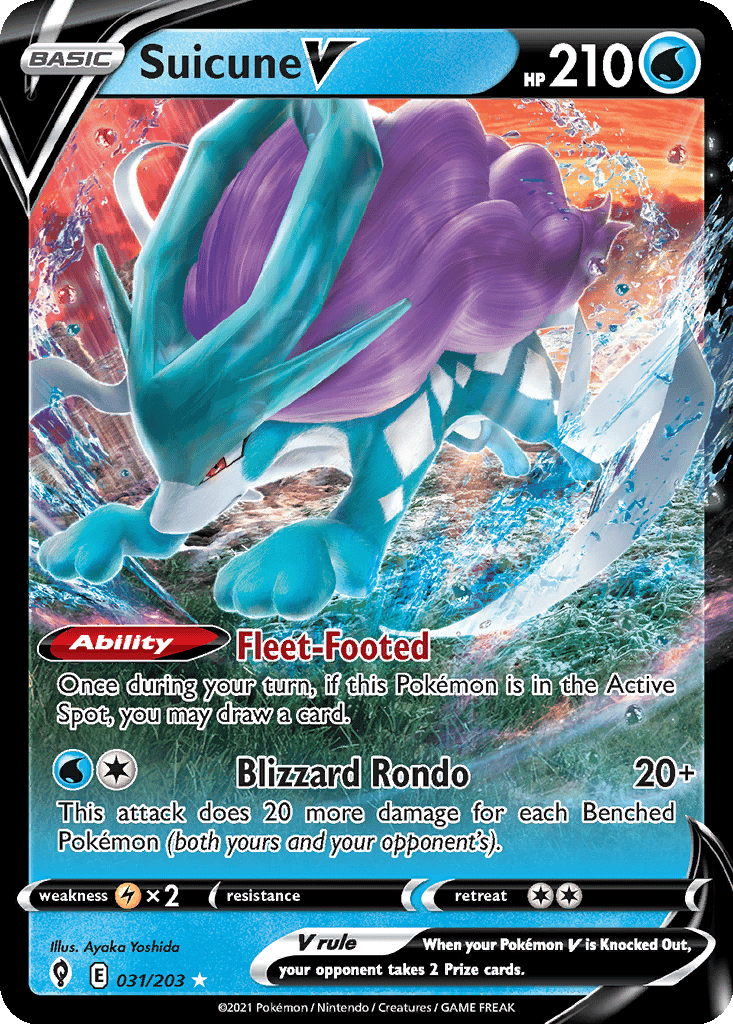 Suicune V (Holofoil • NM)