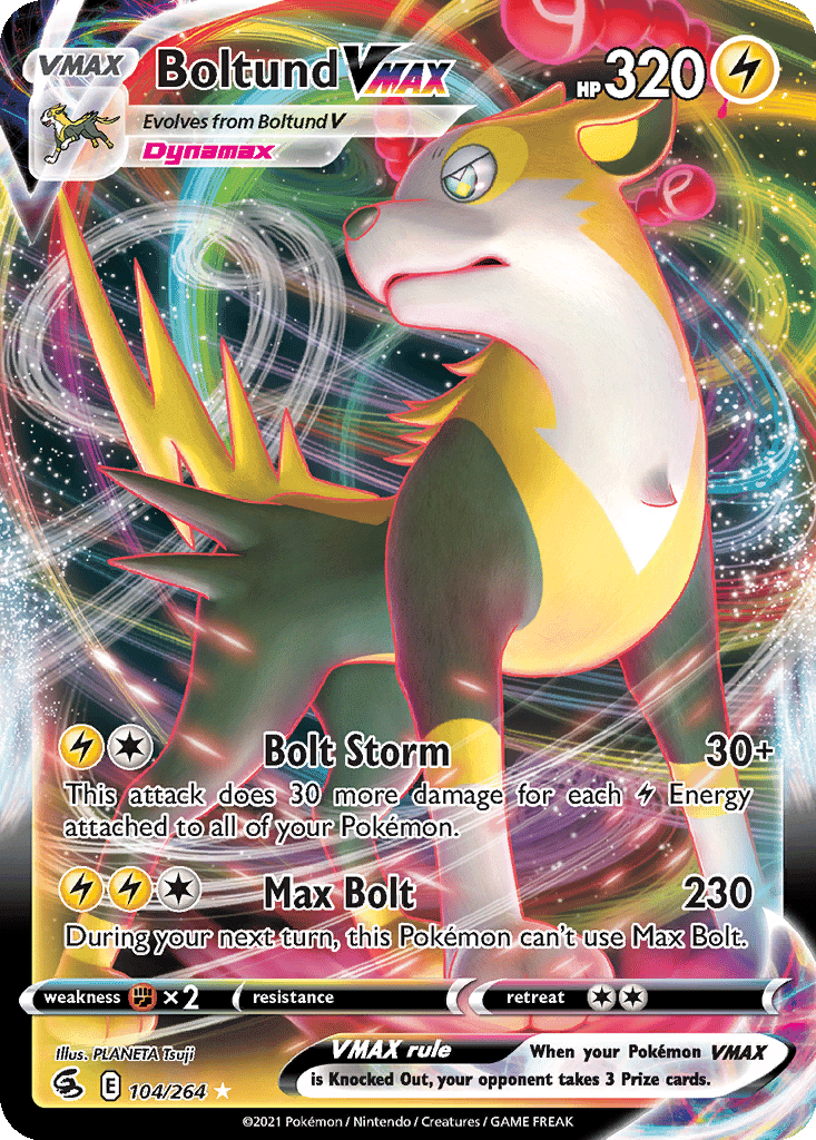 Boltund VMAX (Holofoil • NM)