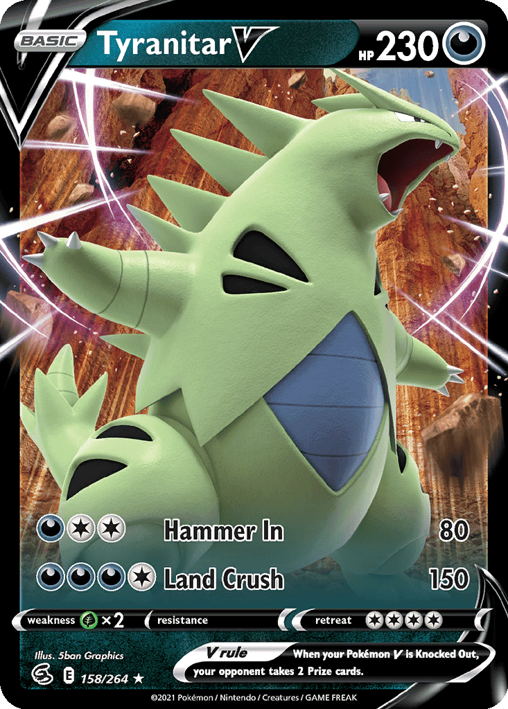 Tyranitar V (Holofoil • NM)