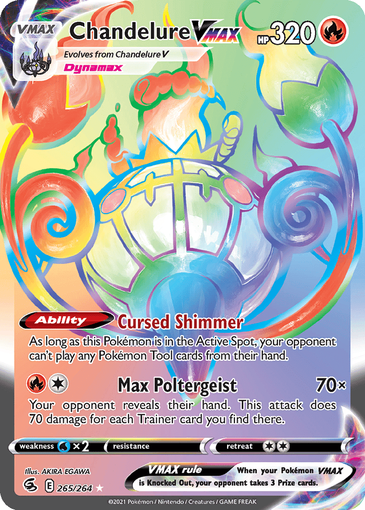 Chandelure VMAX (Secret) (Holofoil • NM)
