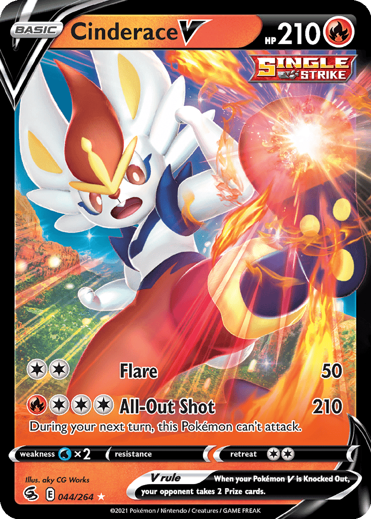 Cinderace V (44) (Holofoil • NM)