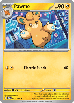 Pawmo (Reverse Holofoil • NM)